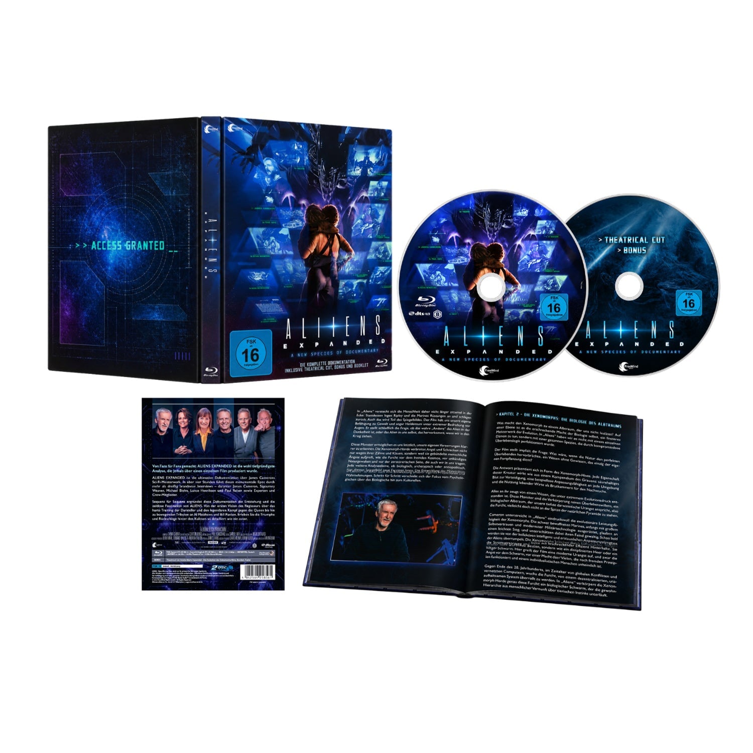 Чужие: Расширенная версия (2024) (англ. язык) (2 Blu-ray) Mediabook