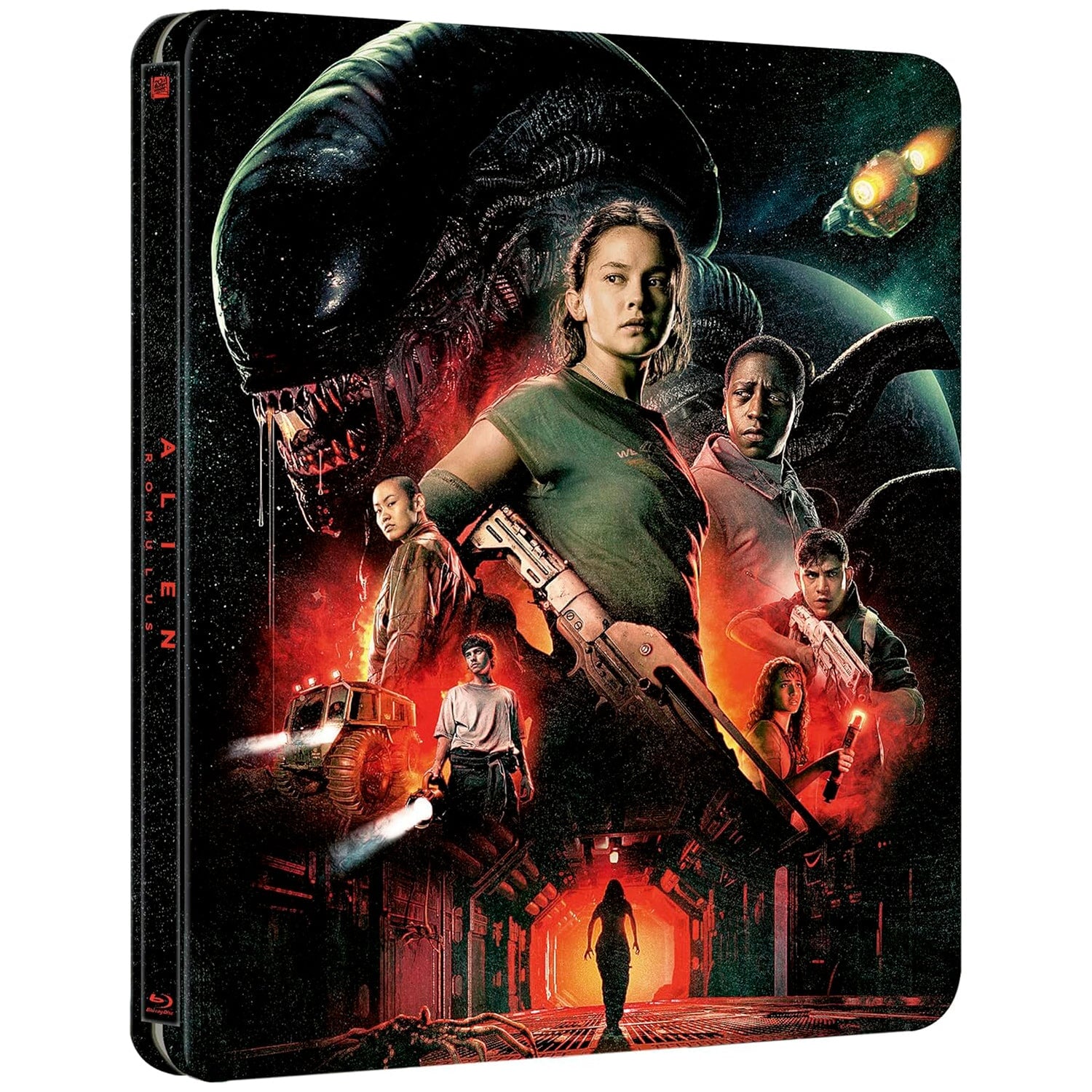 Чужой: Ромул (2024) (англ. язык) (4K UHD + Blu-ray) Steelbook