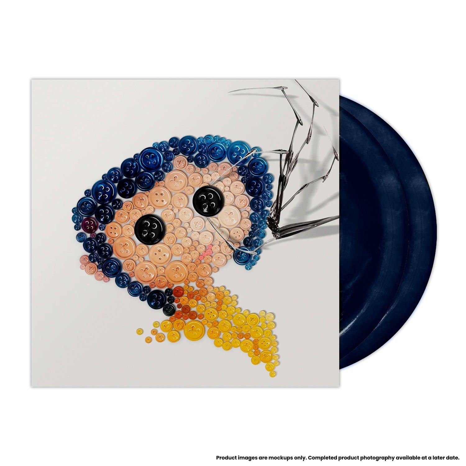 Coraline (Original Motion Picture Soundtrack) Deluxe 15th Anniversary Edition (Exclusive Dark Blue Button Picture Disc Vinyl 2LP)