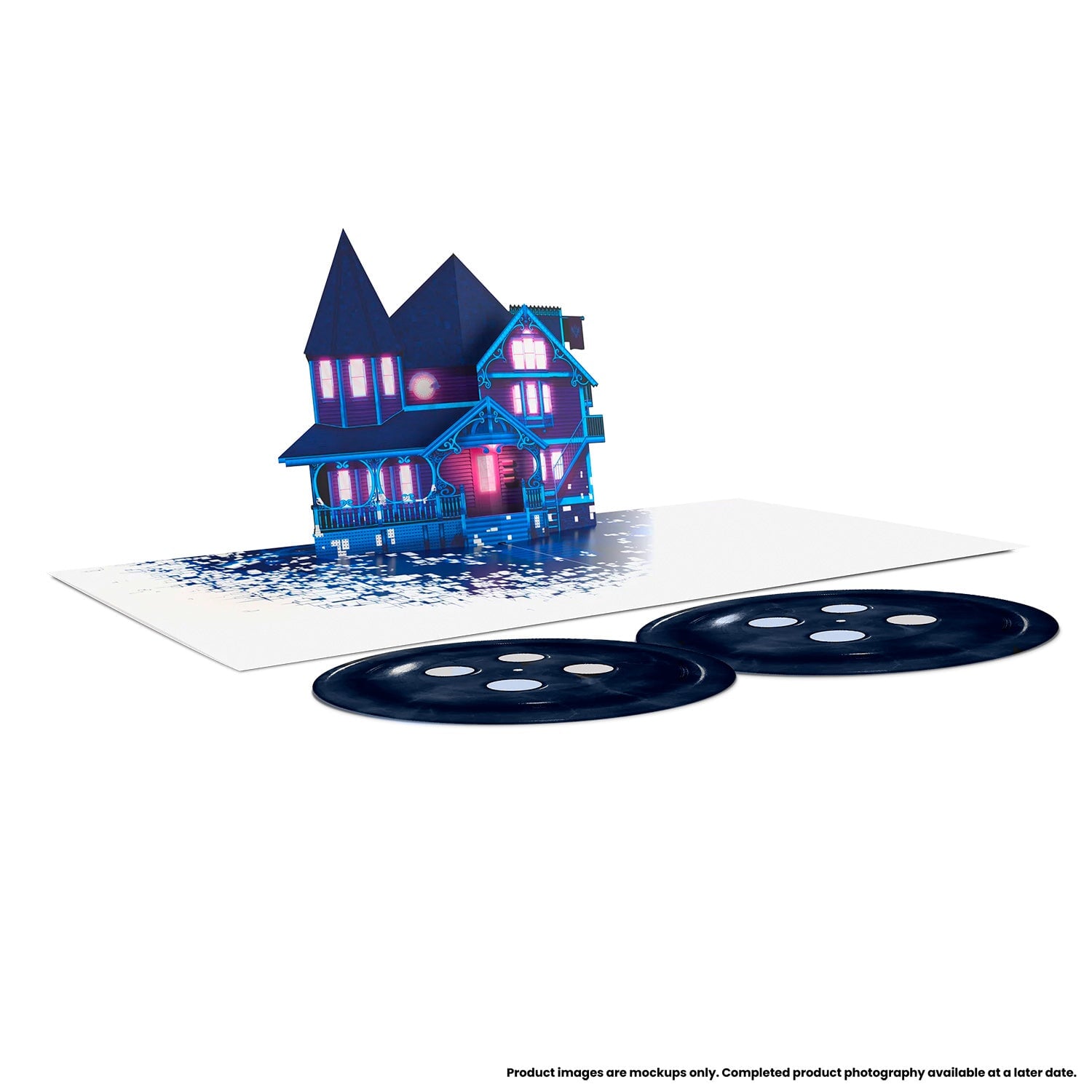 Coraline (Original Motion Picture Soundtrack) Deluxe 15th Anniversary Edition (Exclusive Dark Blue Button Picture Disc Vinyl 2LP)