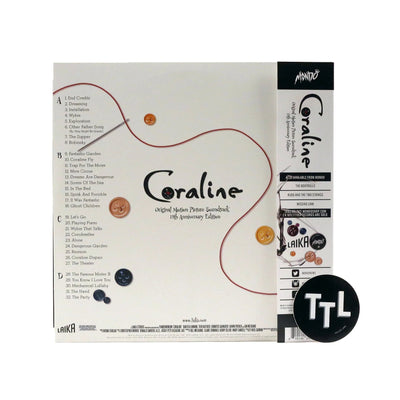 Coraline (Original Motion Picture Soundtrack) Limited 15th Anniversary Edition (Blue & Yellow Colored Vinyl 2LP)