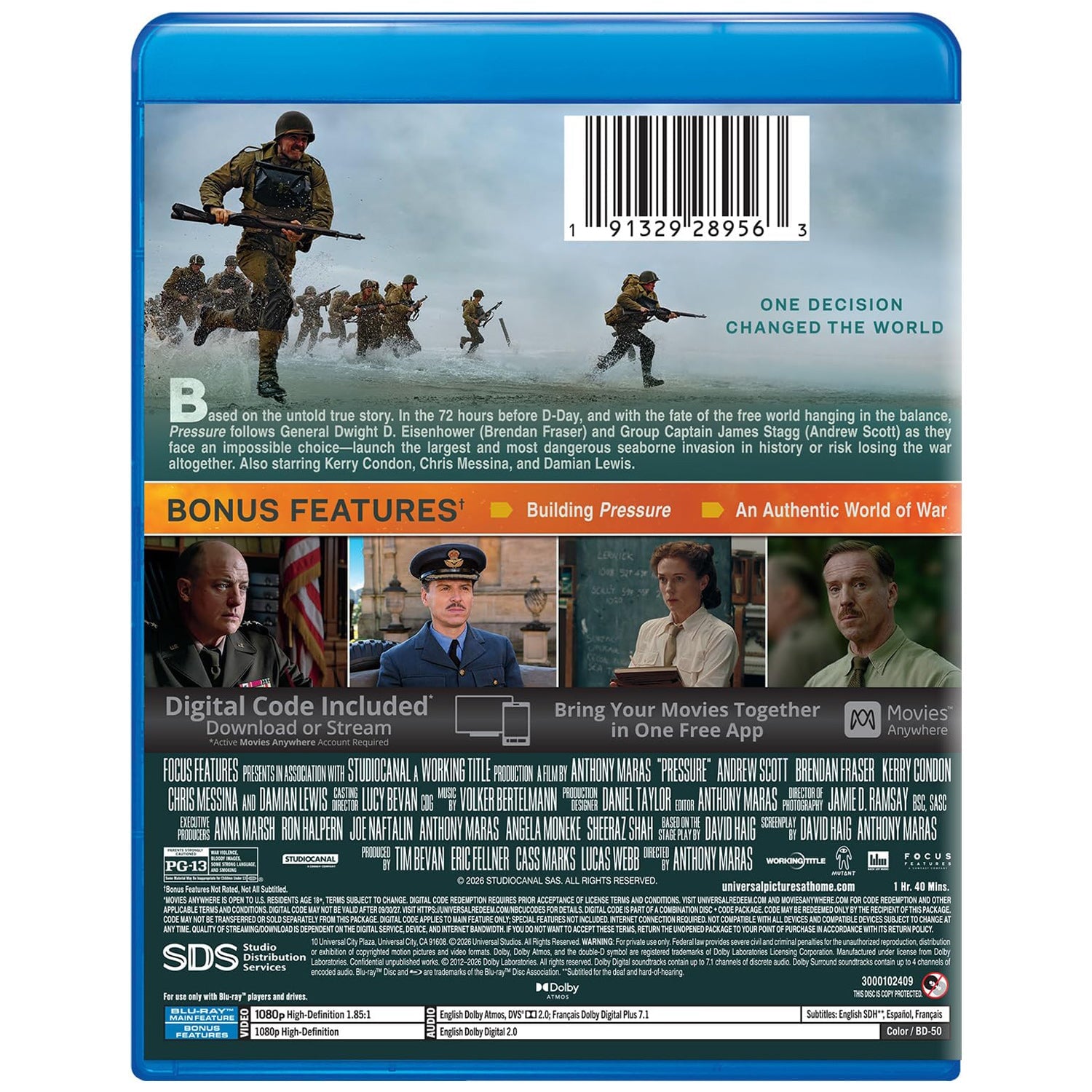 Давление (2026) (англ. язык) (Blu-ray)
