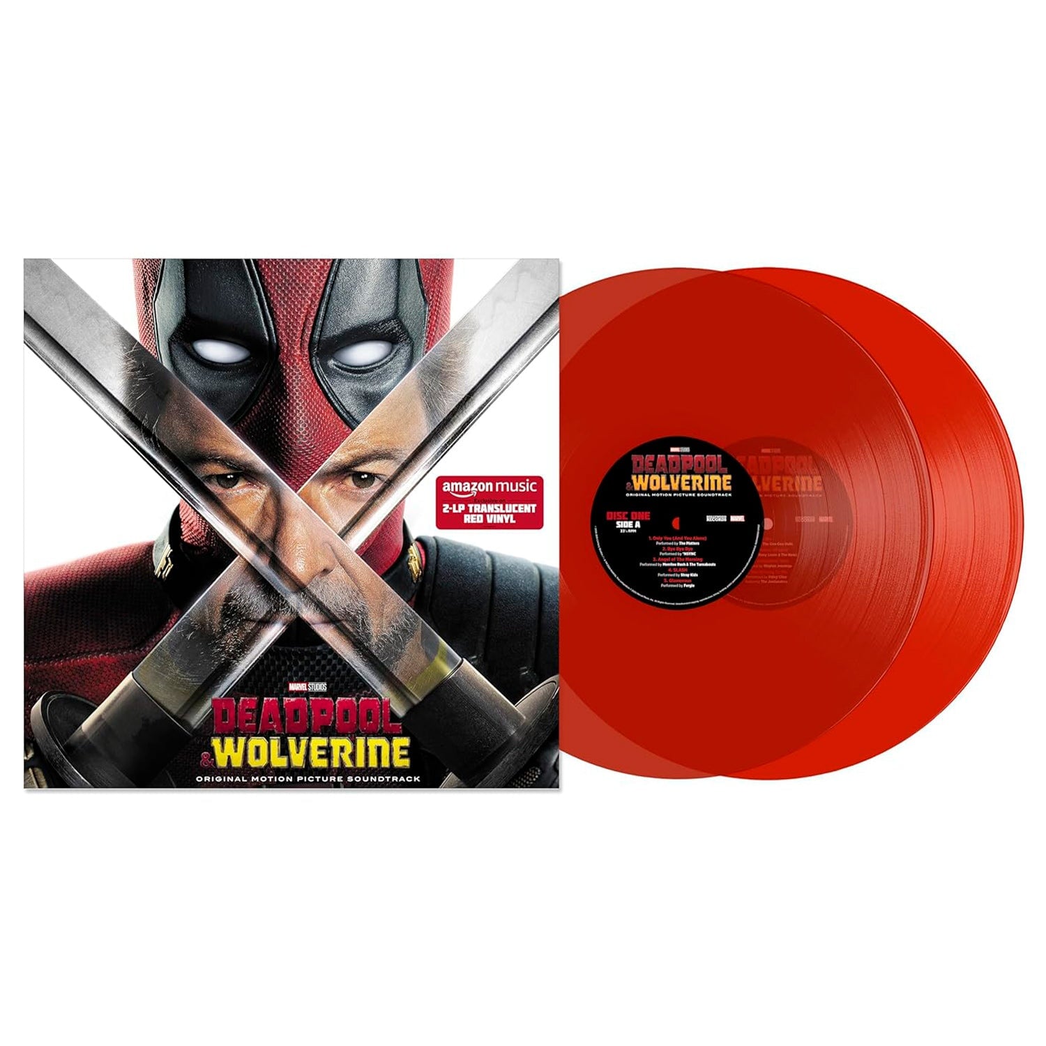 Deadpool & Wolverine (Original Motion Picture Soundtrack) (Translucent Ruby Vinyl 2LP)