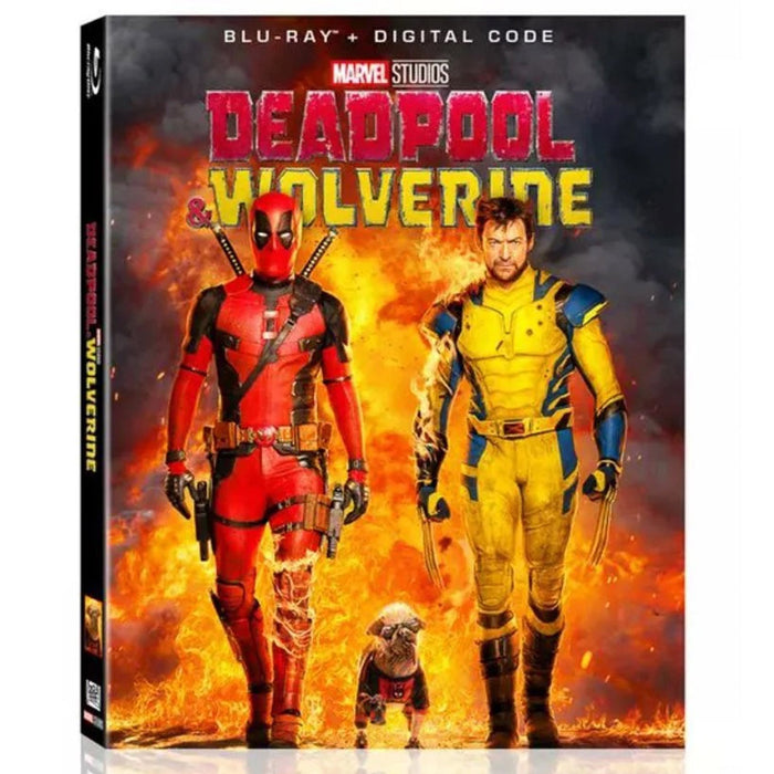 Deadpool & Wolverine (2024) (Blu-ray) Walmart Exclusive with Deadpool ...