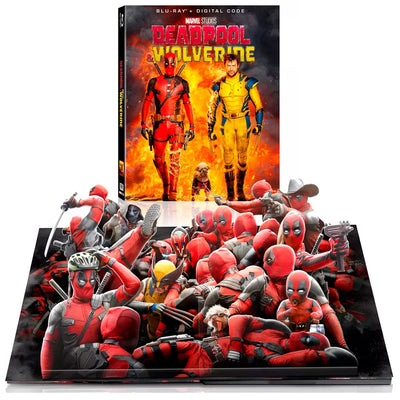 Дэдпул и Росомаха (2024) (англ. язык) (Blu-ray) Walmart Exclusive with Deadpool Corps. inside Pop-up