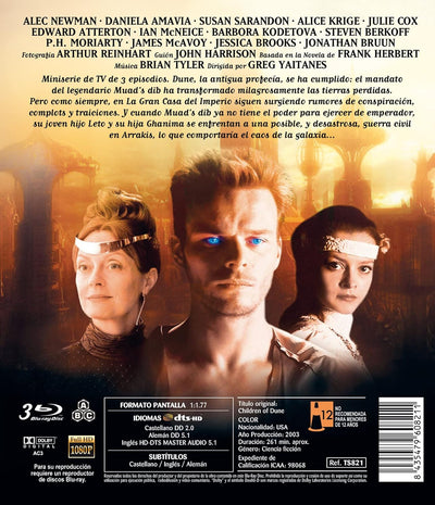 Дети Дюны (мини–сериал, 2003) (3 Blu-ray)