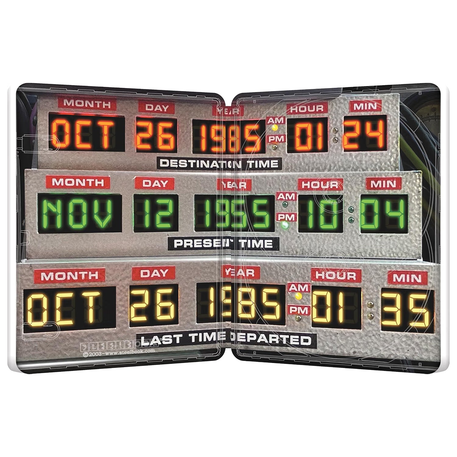 Back to the Future Trilogy (4K UHD + Bonus Blu-ray) Steelbook