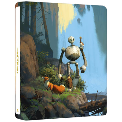 Дикий робот (2024) (англ. язык) (4K UHD + Blu-ray) Ultimate Collector's Edition Steelbook