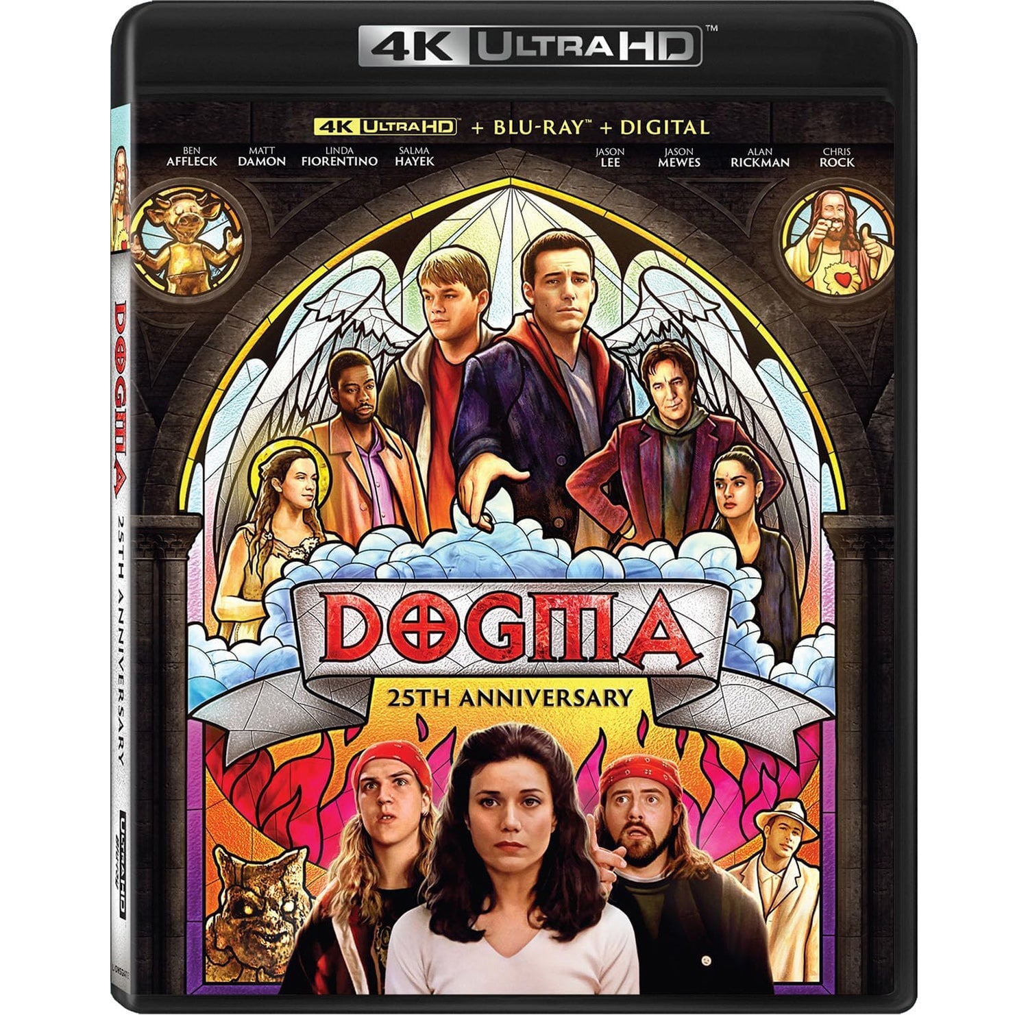Догма (1999) (англ. язык) (4K UHD + Blu-ray) [25th Anniversary]