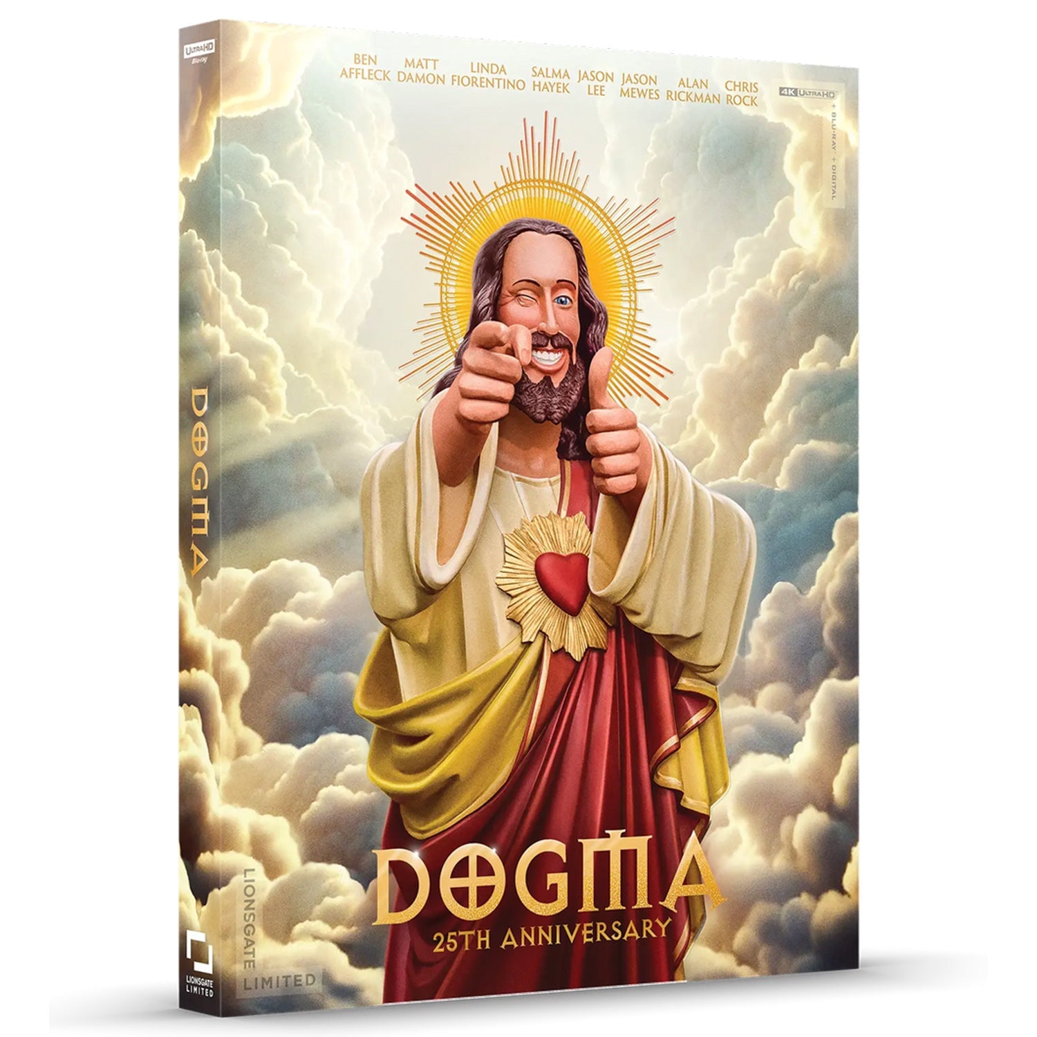 Догма (1999) (англ. язык) (4K UHD + Blu-ray) Steelbook [25th Anniversary]