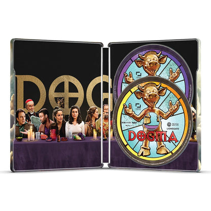 Догма (1999) (англ. язык) (4K UHD + Blu-ray) Steelbook [25th Anniversary]