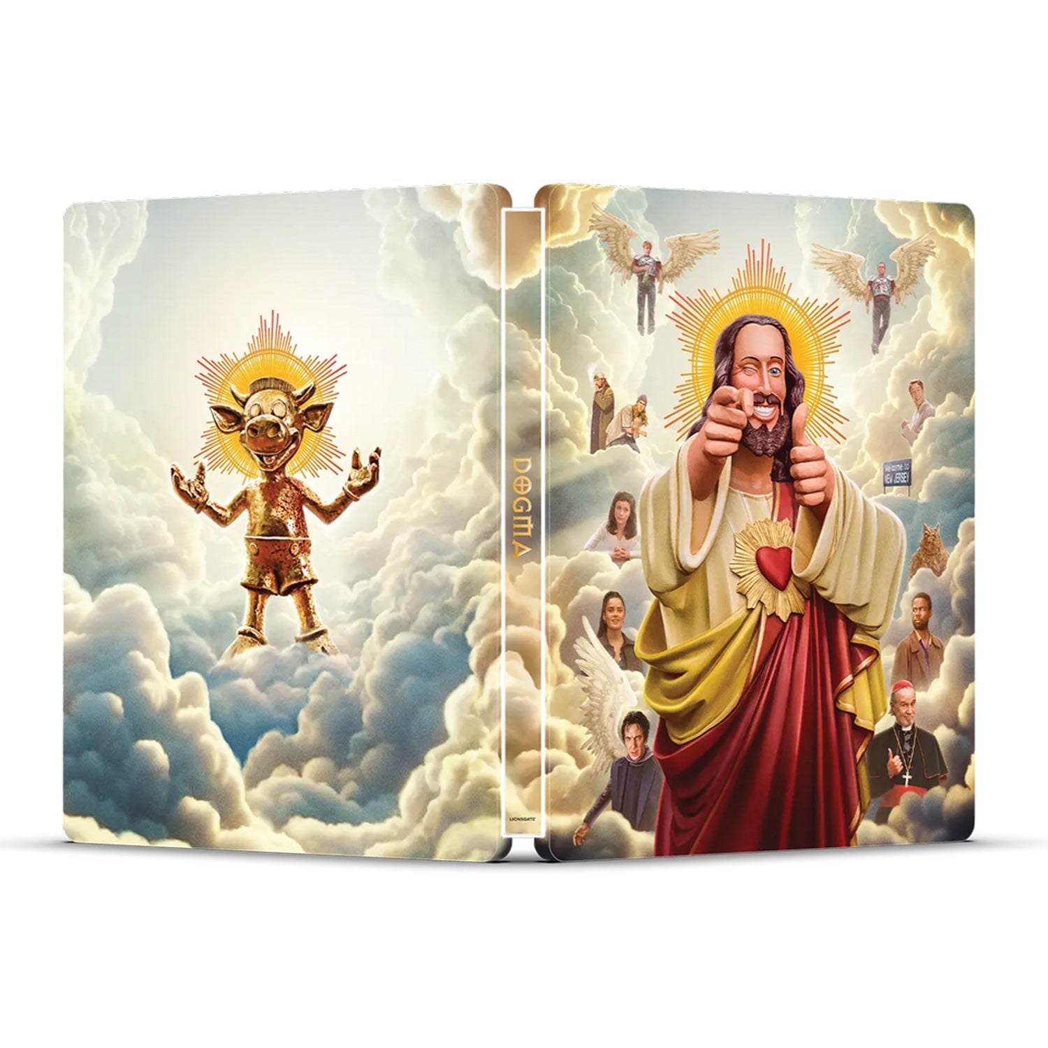 Догма (1999) (англ. язык) (4K UHD + Blu-ray) Steelbook [25th Anniversary]