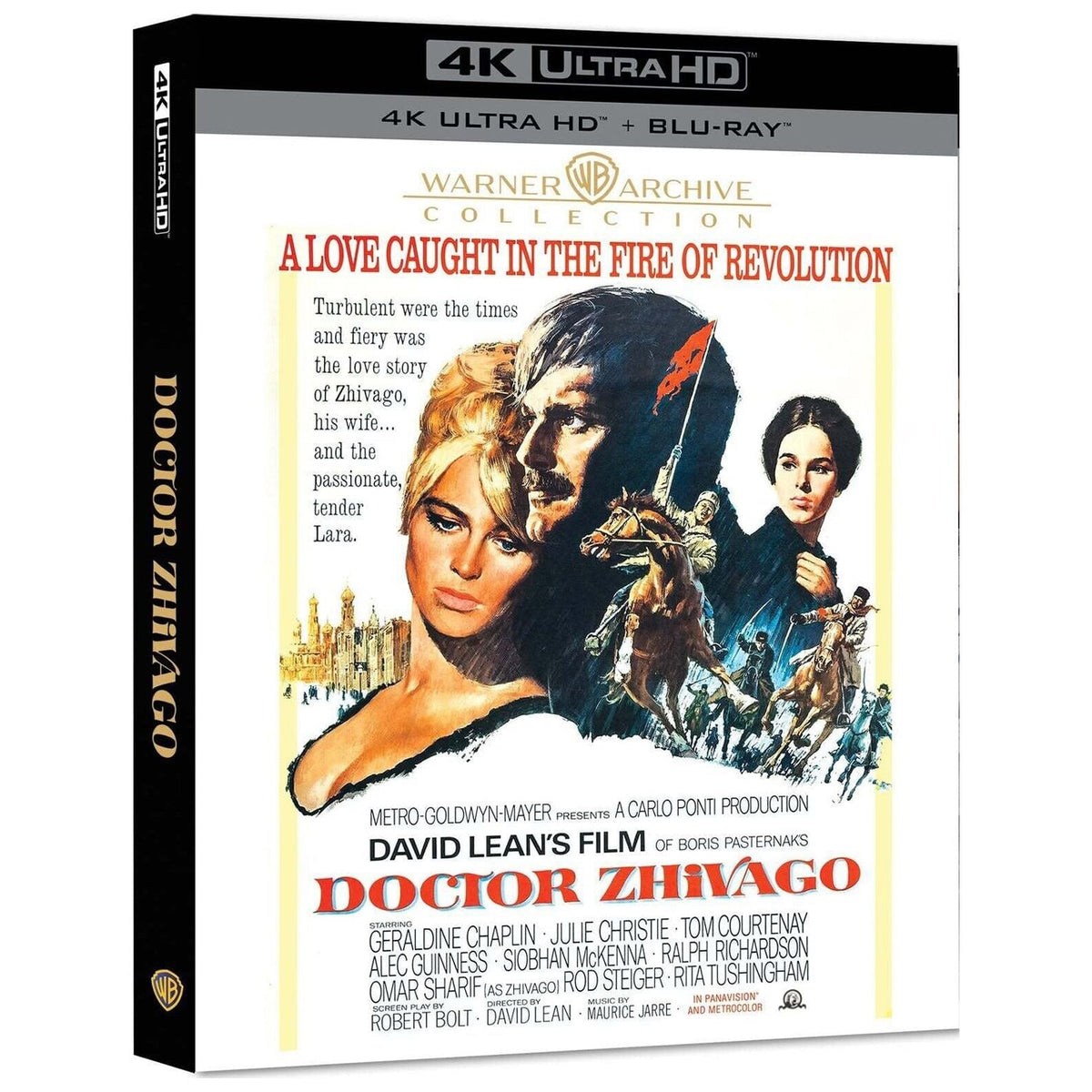 Доктор Живаго (1965) (англ. язык) (4K UHD + Blu-ray) [Warner Archive Collection]