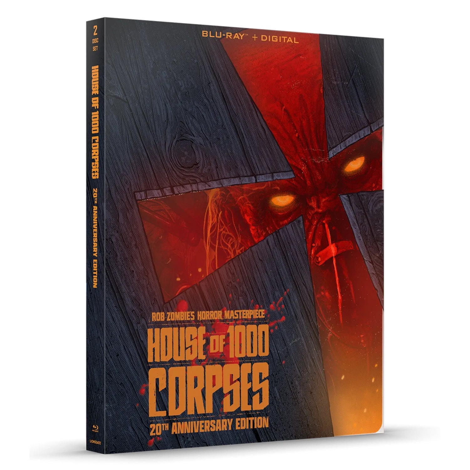 Дом 1000 трупов (2003) (англ. язык) (2 Blu-ray) Steelbook [Регион A]