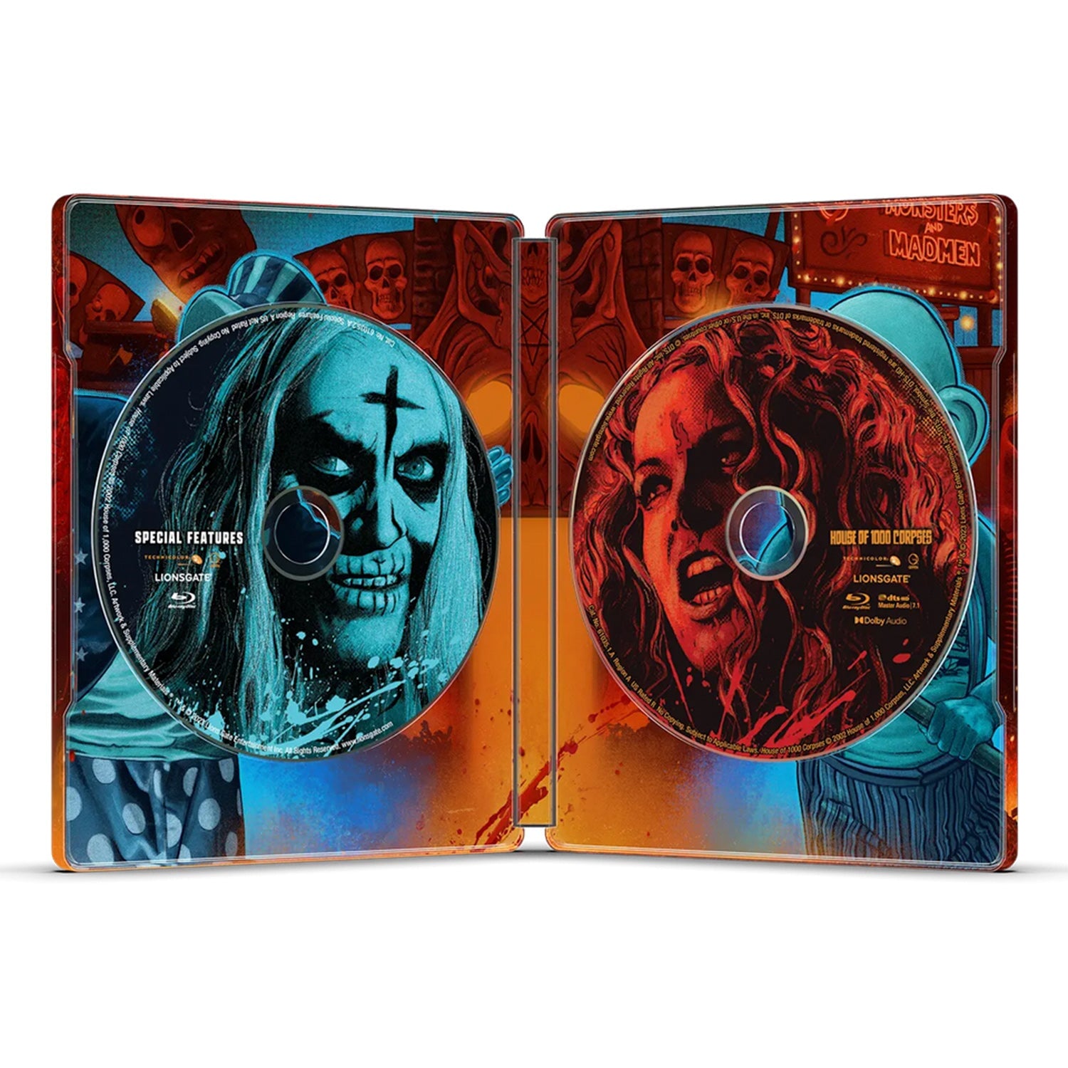 House of 1000 Corpses (2003) (2 Blu-ray) Steelbook [Region A