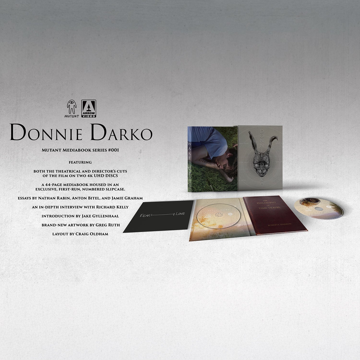 Донни Дарко (2001) [Режиссёрская и Театральная версии] (англ. язык) (4K UHD Blu-ray) Mediabook
