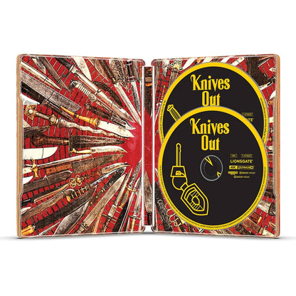 Достать ножи (2019) (англ. язык) (4K UHD + Blu-ray) Steelbook