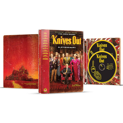 Достать ножи (2019) (англ. язык) (4K UHD + Blu-ray) Steelbook