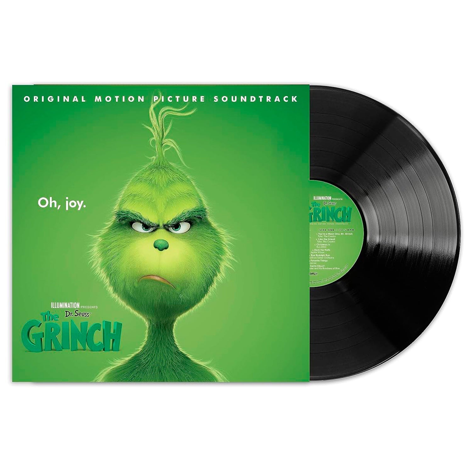 Dr. Seuss' The Grinch (Original Motion Picture Soundtrack) (Black Vinyl LP)