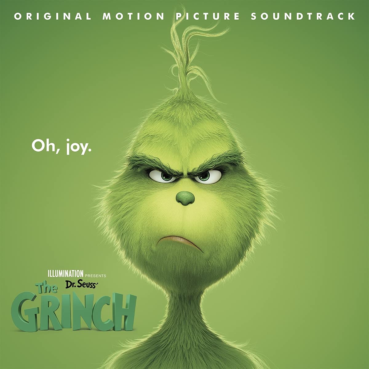 Dr. Seuss' The Grinch (Original Motion Picture Soundtrack) (Clear with Red & White "Santa Suit" Swirl Vinyl LP)