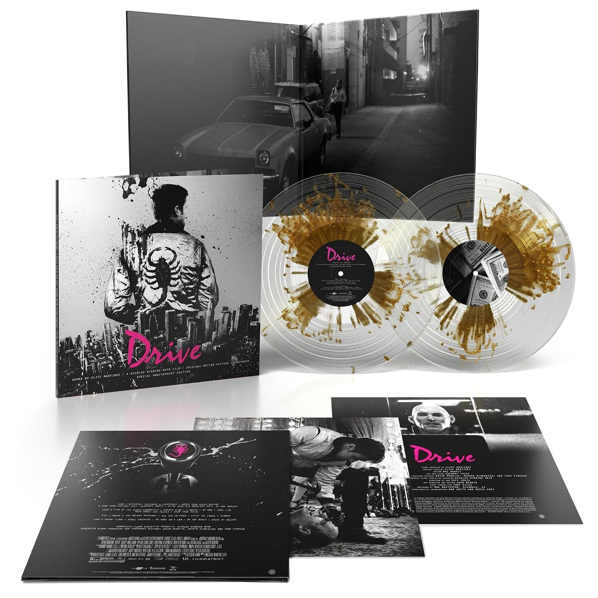Drive 10 (Original Motion Picture Soundtrack) 15th Anniversary (Gold Splatter/Clear Vinyl 2 LP)