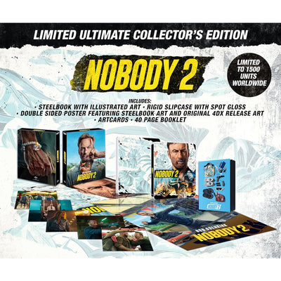 Nobody 2 (2025) (4K UHD + Blu-ray) Steelbook Ultimate Collector's Edition