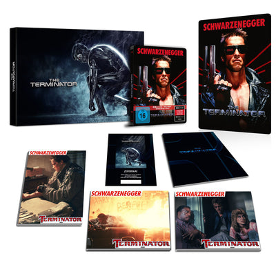 Терминатор (1984) (англ. язык) (4K UHD + Blu-ray + Bonus Blu-ray) ICONART Box w/Steelbook [Cover A]
