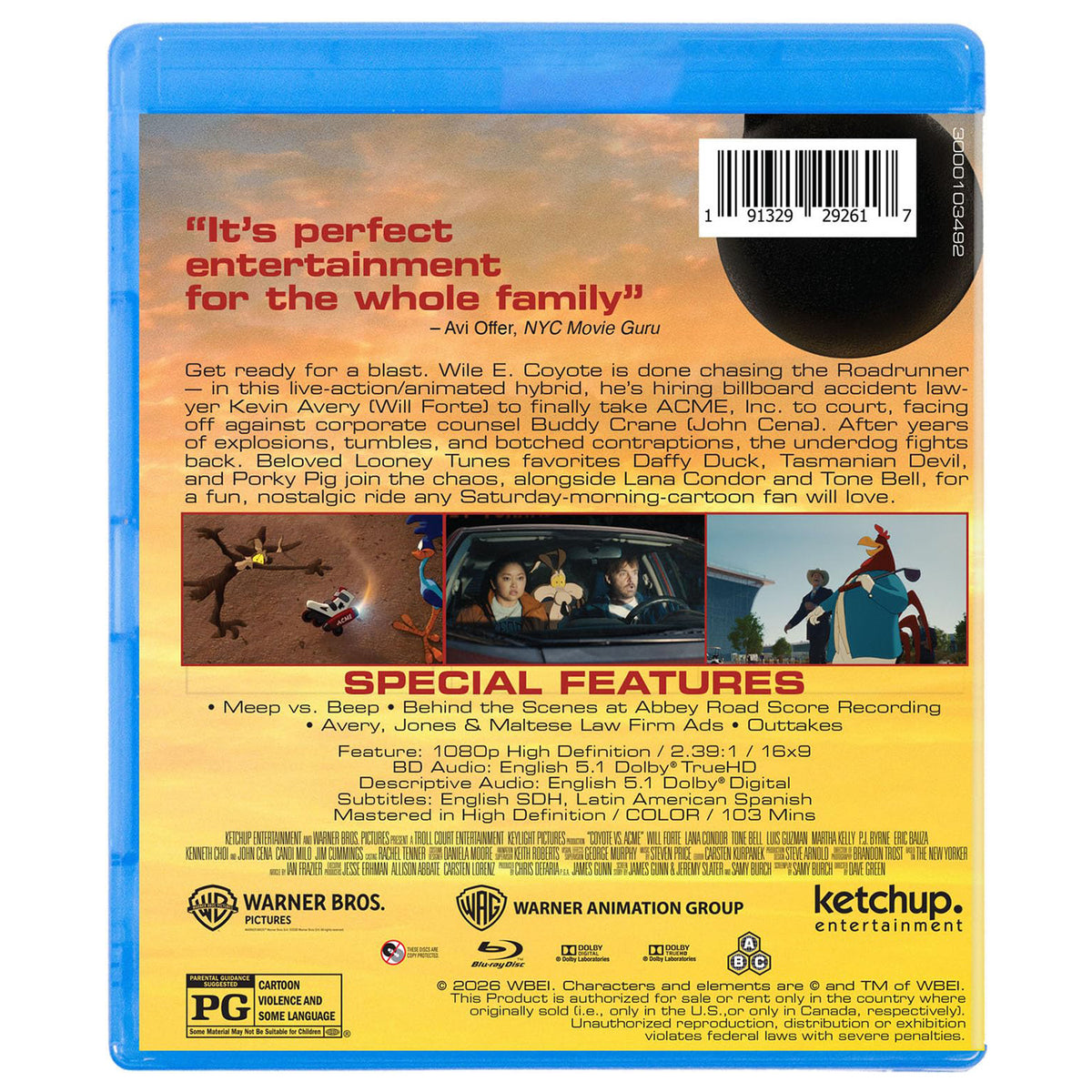 Coyote vs. Acme (2026) (Blu-ray)