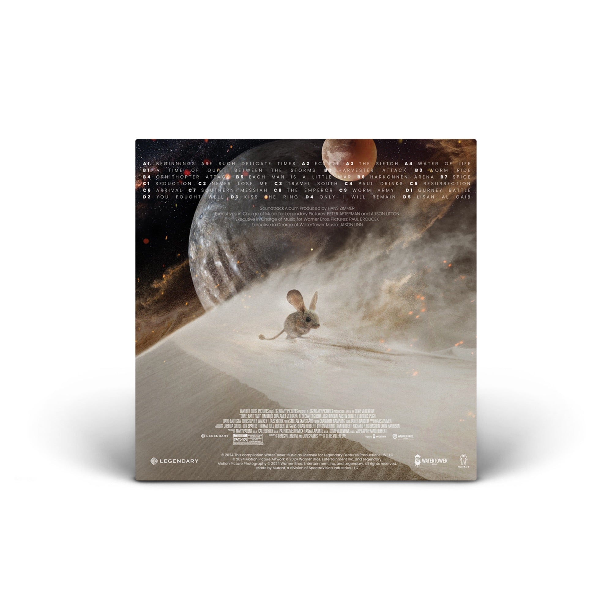 Dune: Part Two (Original Motion Picture Soundtrack) (Color Vinyl 2LP + Booklet) (Arrakis Edition)
