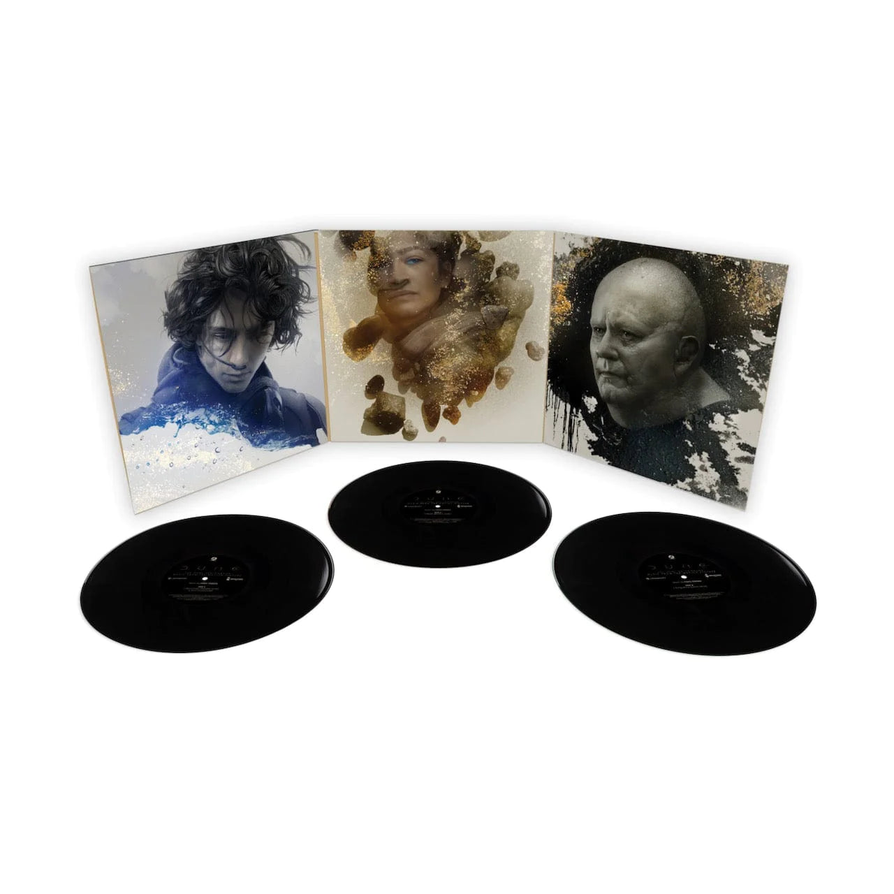 Dune (The Dune Sketchbook) (Music From The Soundtrack) Music by Hans Zimmer (Black Vinyl 3 LP)