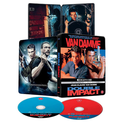 Двойной удар (1991) (англ. язык) (4K UHD + Blu-ray) Steelbook