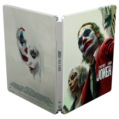 Джокер / Джокер: Безумие на двоих (4K UHD + Blu-ray) Limited Steelbook Collector's Edition