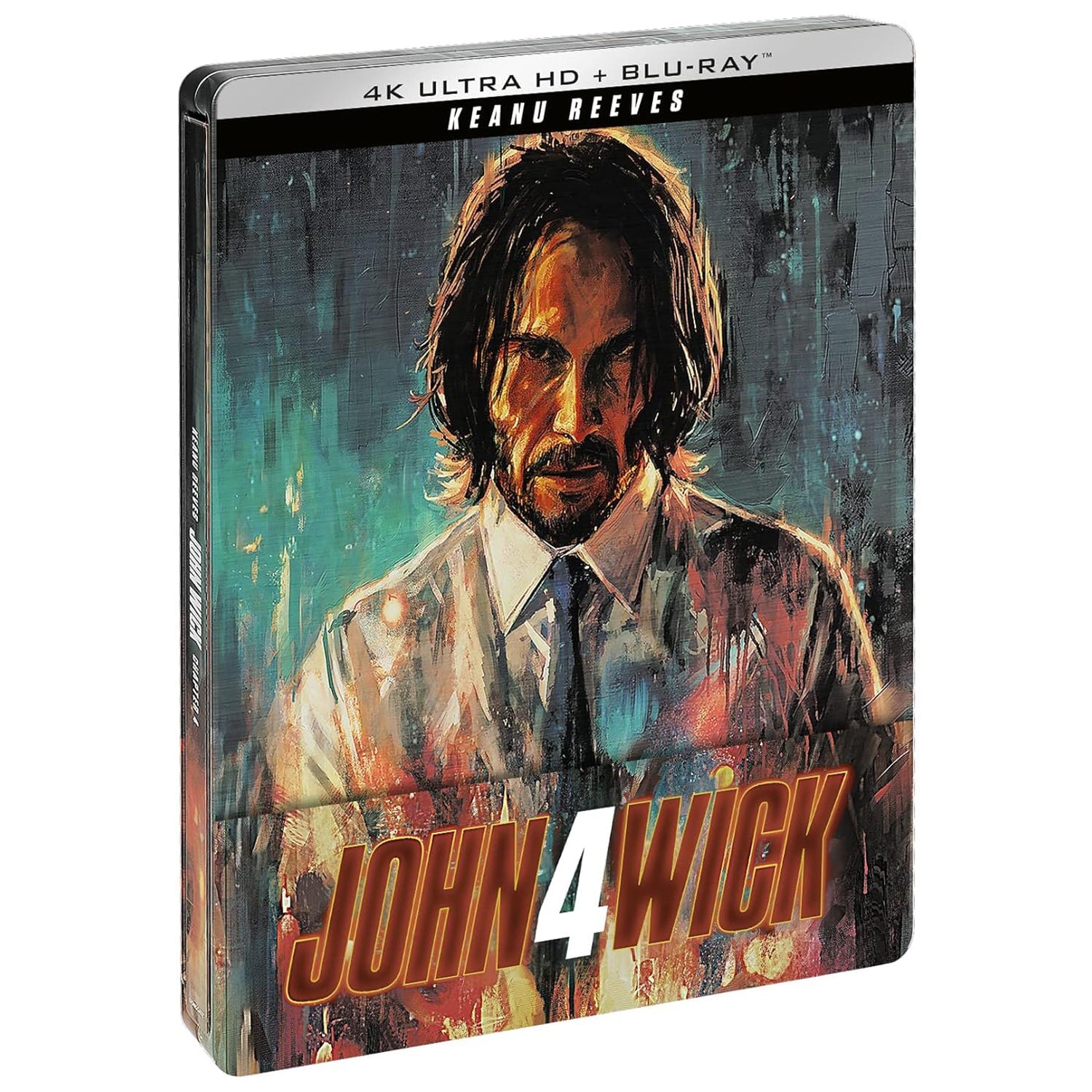 Джон Уик 4 (2023) (англ. язык) (4K UHD + Blu-ray) Steelbook