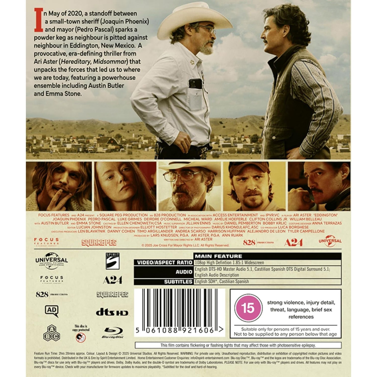 Эддингтон (2025) (англ. язык) (Blu-ray)