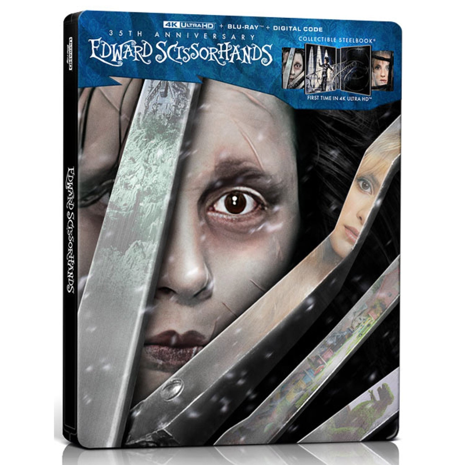 Эдвард руки-ножницы (1990) (4K UHD + Blu-ray) Steelbook