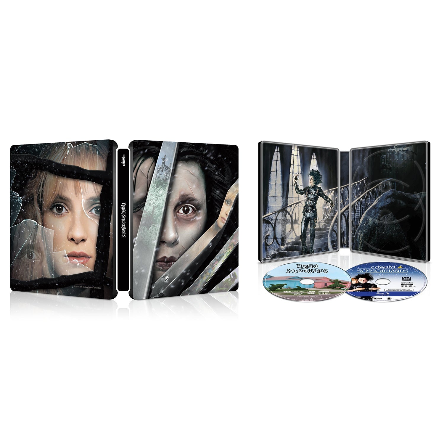 Эдвард руки-ножницы (1990) (4K UHD + Blu-ray) Steelbook