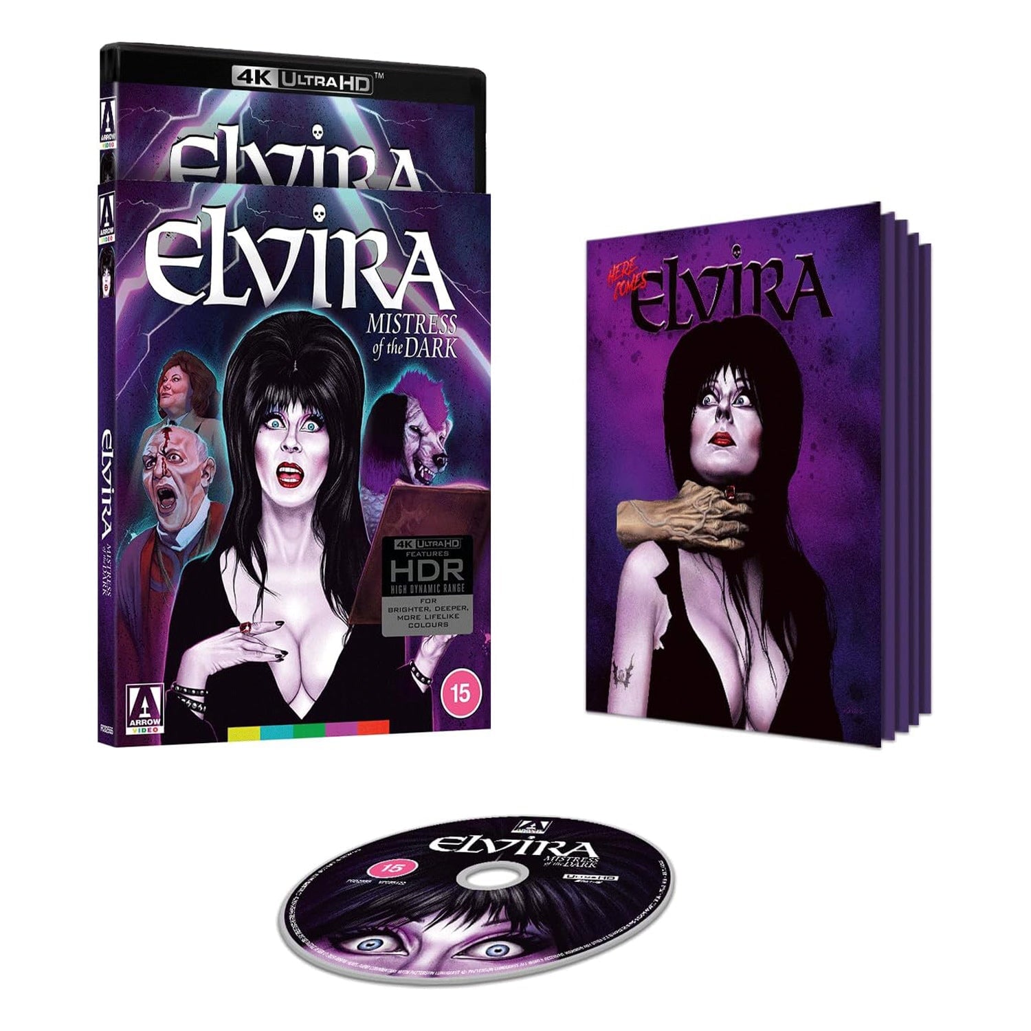 Эльвира: Повелительница тьмы (1988) (англ. язык) (4K UHD Blu-ray) Limited Edition