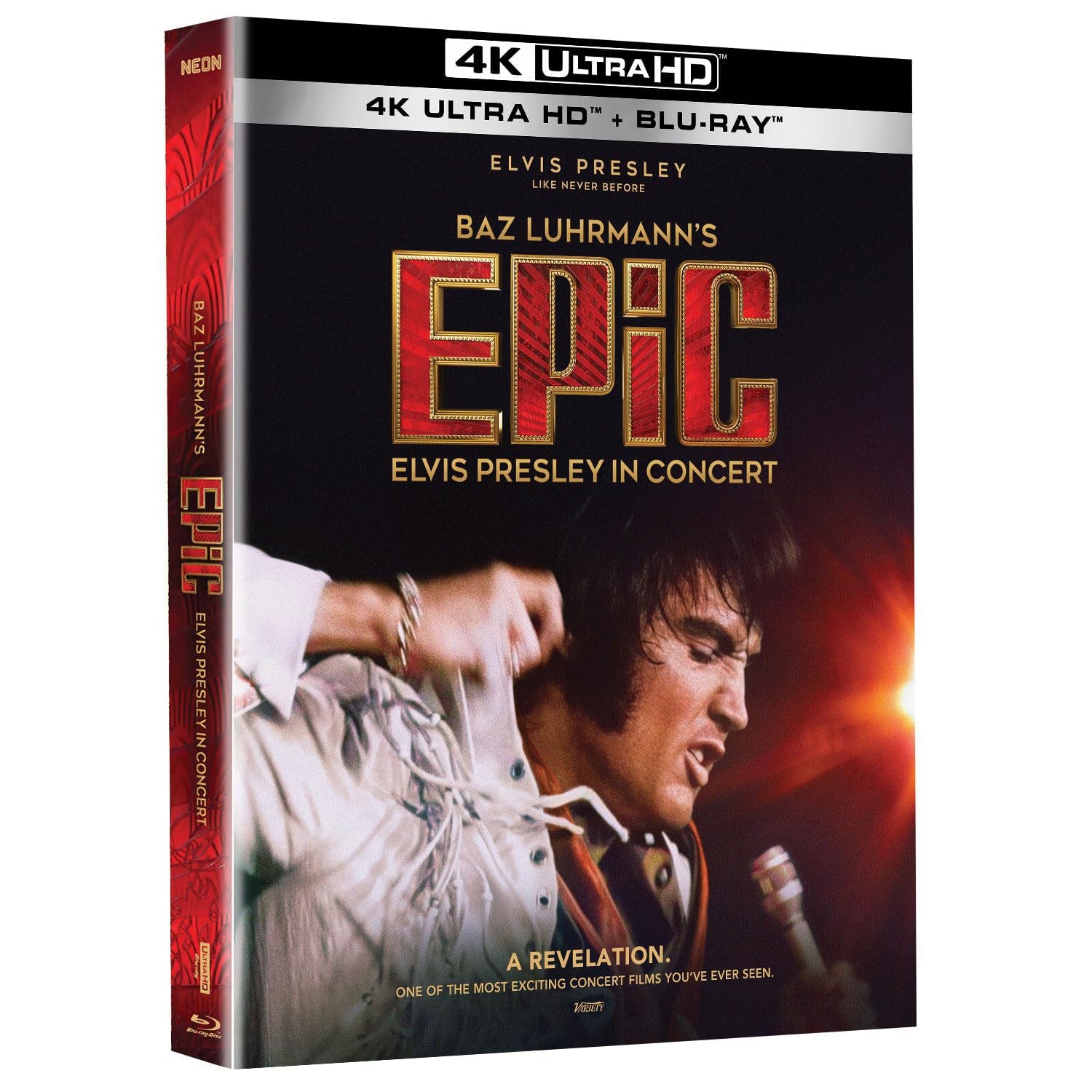 EPiC: Elvis Presley in Concert (2025) (англ. язык) (4K UHD + Blu-ray)