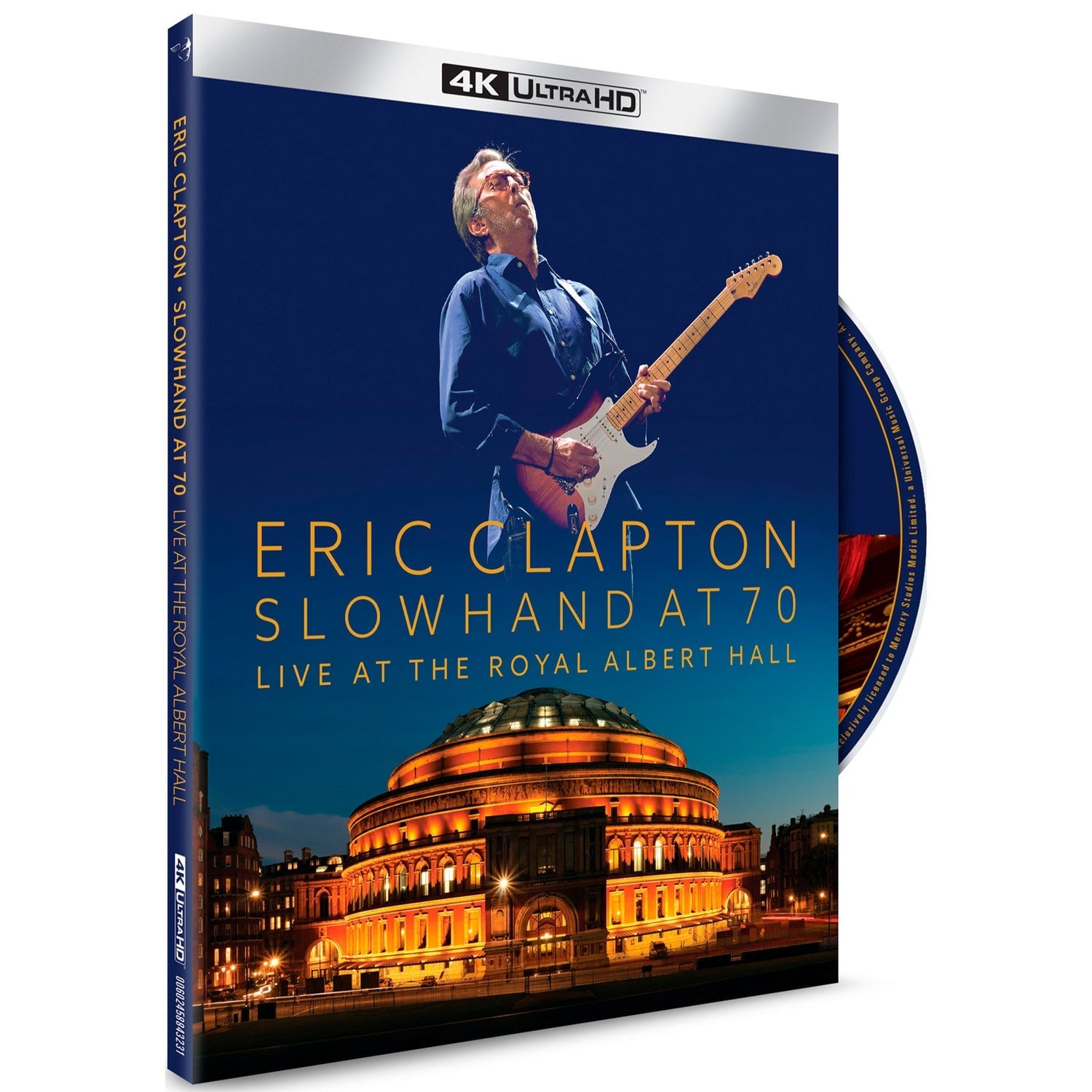 Eric Clapton: Slowhand at 70 – Live at the Royal Albert Hall (4K UHD Blu-ray)