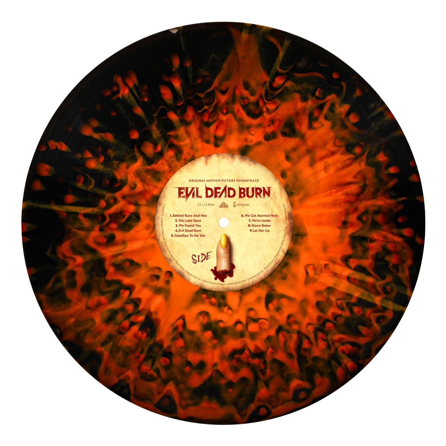 Evil Dead Burn (Original Motion Picture Soundtrack) (Demonic Inferno Colored Vinyl 2LP)