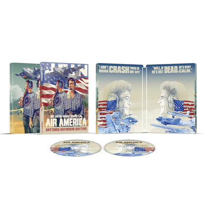 Эйр Америка (1990) (англ. язык) (4K UHD + Blu-ray) Steelbook