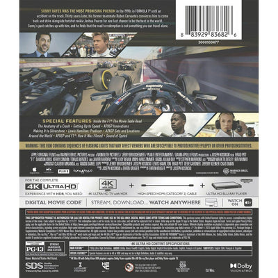 F1 (2025) (англ. язык) (4K UHD Blu-ray)