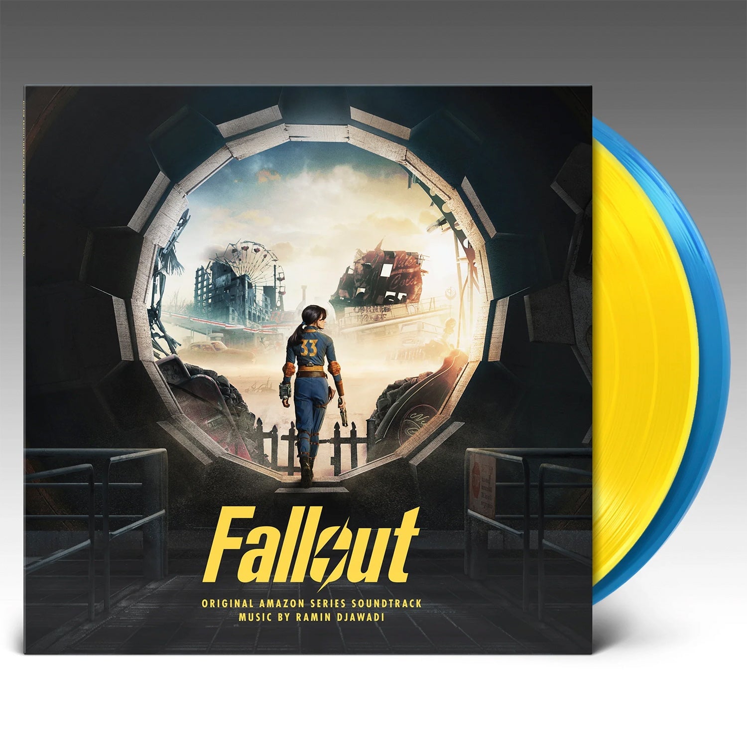 Fallout (Original Amazon Series Soundtrack) (Opaque Canary Yellow and Opaque Sky Blue Color Vinyl 2LP)