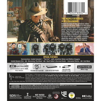 Fallout: Сезон 1 (англ. язык) (4K UHD Blu-ray)
