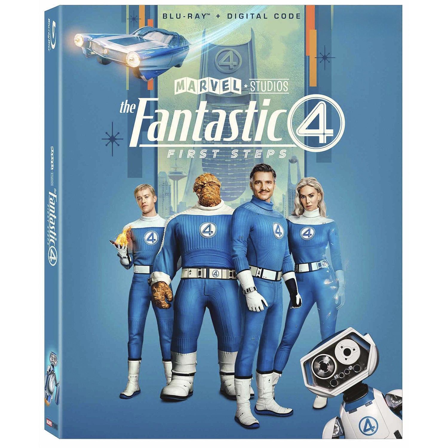 Фантастическая четвёрка: Первые шаги (2025) (англ. язык) (Blu-ray)