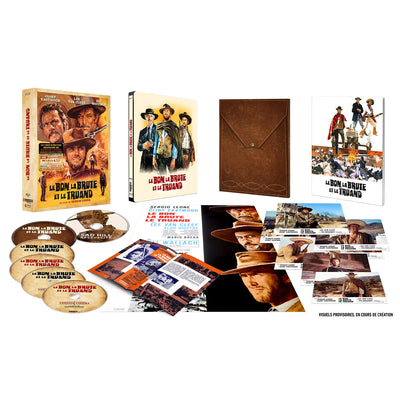 The Good, the Bad and the Ugly (1966) (2 4K UHD + 2 Blu-ray + 2 Bonus Blu-ray) Steelbook Limited Collector's Edition