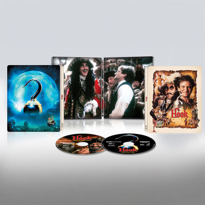 Капитан Крюк (1991) (англ. язык) (4K UHD + Blu-ray) Steelbook [35th Anniversary]