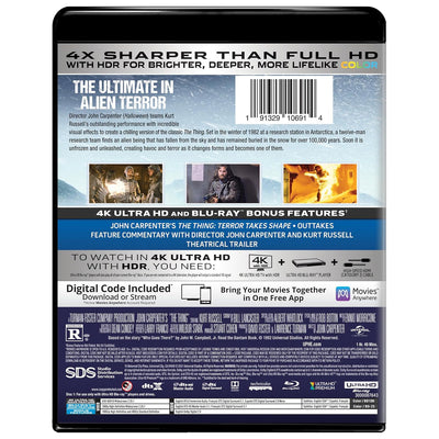 The Thing (1982) (Blu-ray) (4K UHD + Blu-ray)