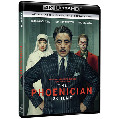 Финикийская схема (2025) (англ. язык) (4K UHD + Blu-ray)