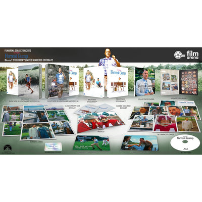 Форрест Гамп (4K UHD + 3 Blu-ray + 2 DVD) MANIACS BOX EDITION #4 Steelbook / FAC #138 - Limited Collector's Edition - numbered